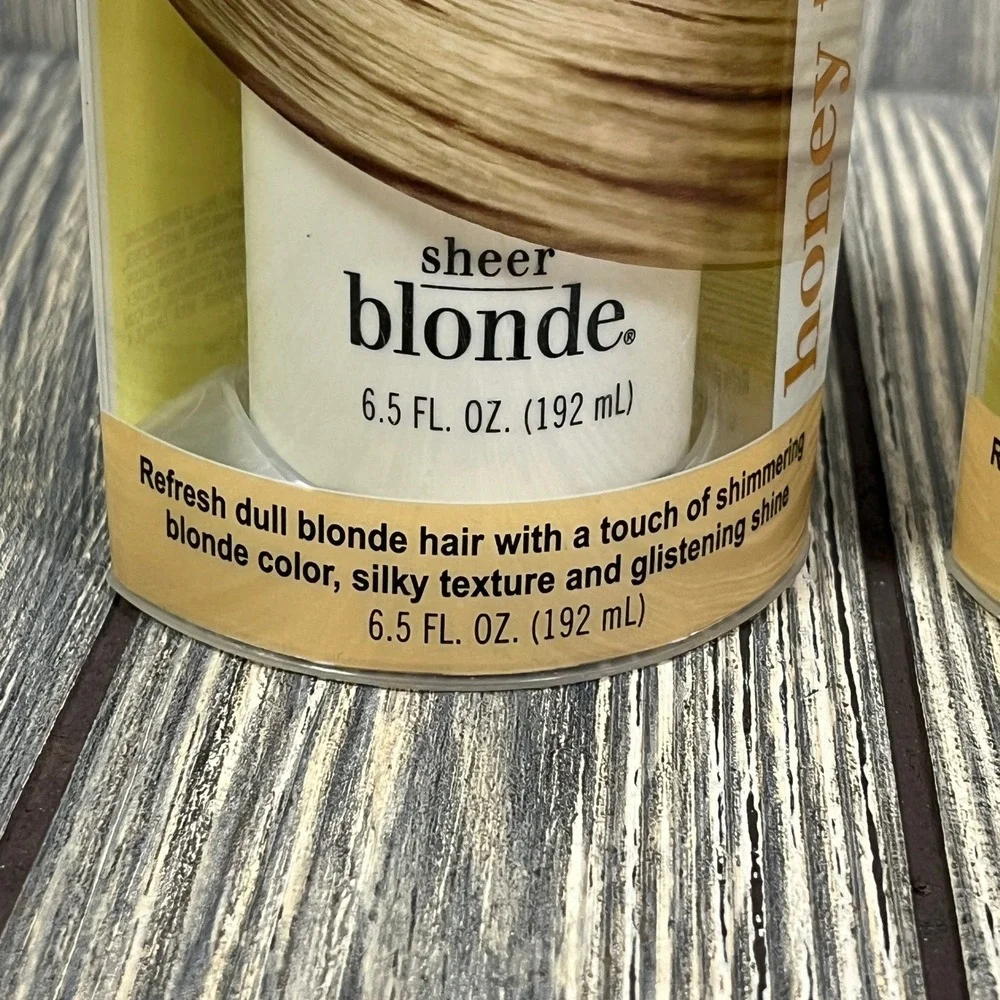John Frieda Hair Glaze 6.5oz Honey to Caramel Luminous Color Shine 2 Pack